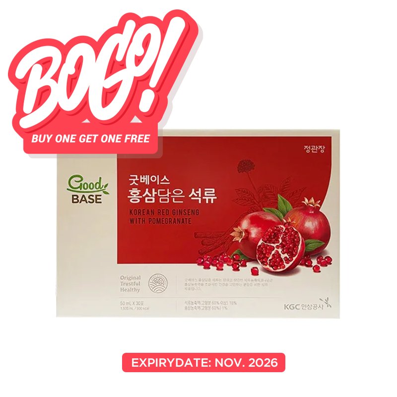 Good Base: Korean Red Ginseng with Pomegranate