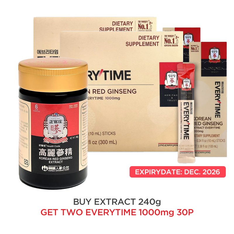 Korean Red Ginseng Extract 240g promo